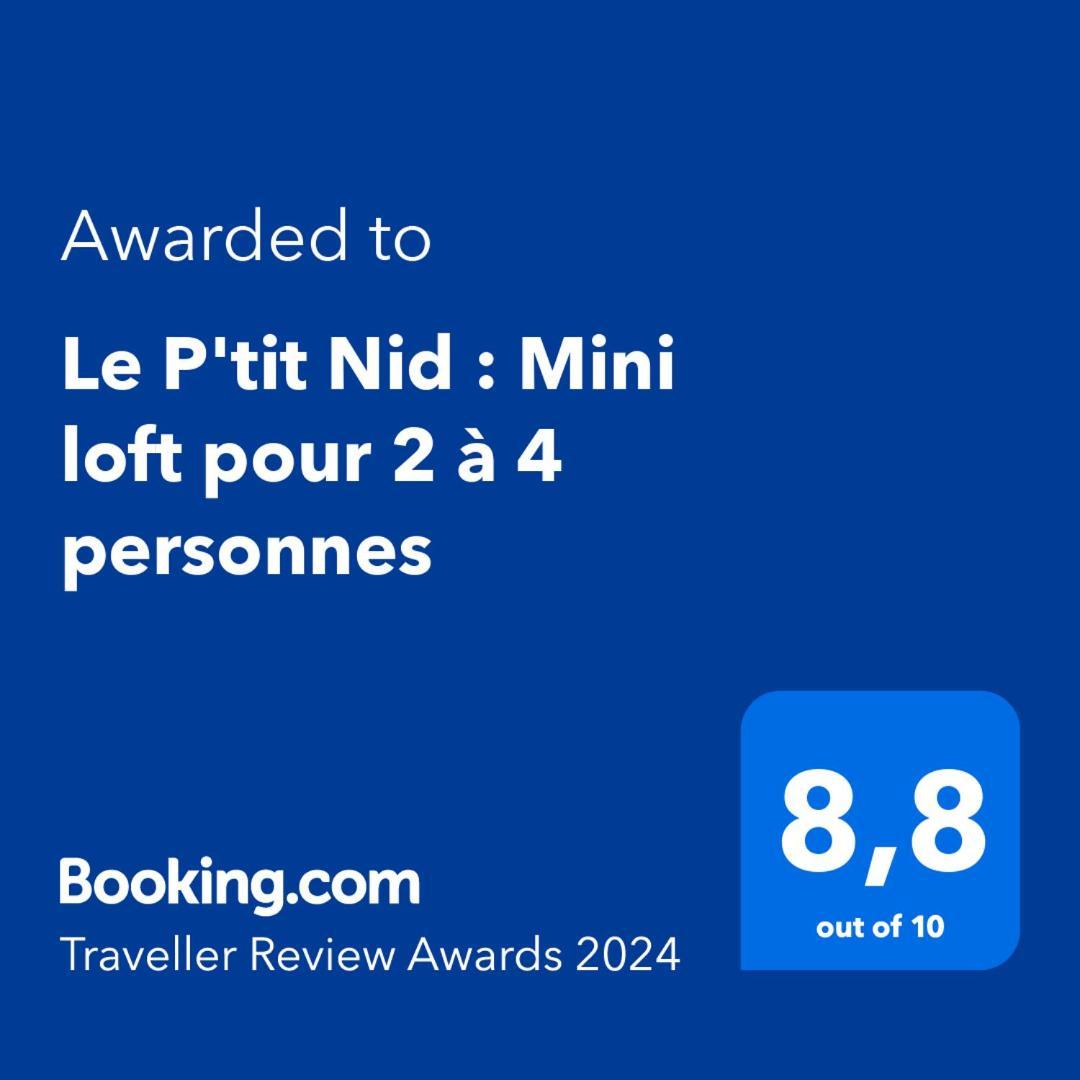 Villa Le P'Tit Nid : Mini Loft Pour 2 A 4 Personnes Tellin Esterno foto